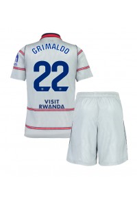 Atletico Madrid Alejandro Grimaldo #22 Babyklær Tredje Fotballdrakt til barn 2026-27 Korte ermer (+ Korte bukser)